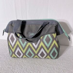 5/$25 Thermos Grey Green Insulated Lunch Bag